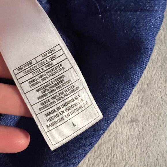 Kansas Jayhawks Hoodie Mens Large NCAA Basketball ClimaWarm Pullover Adidas - Picture 5 of 9